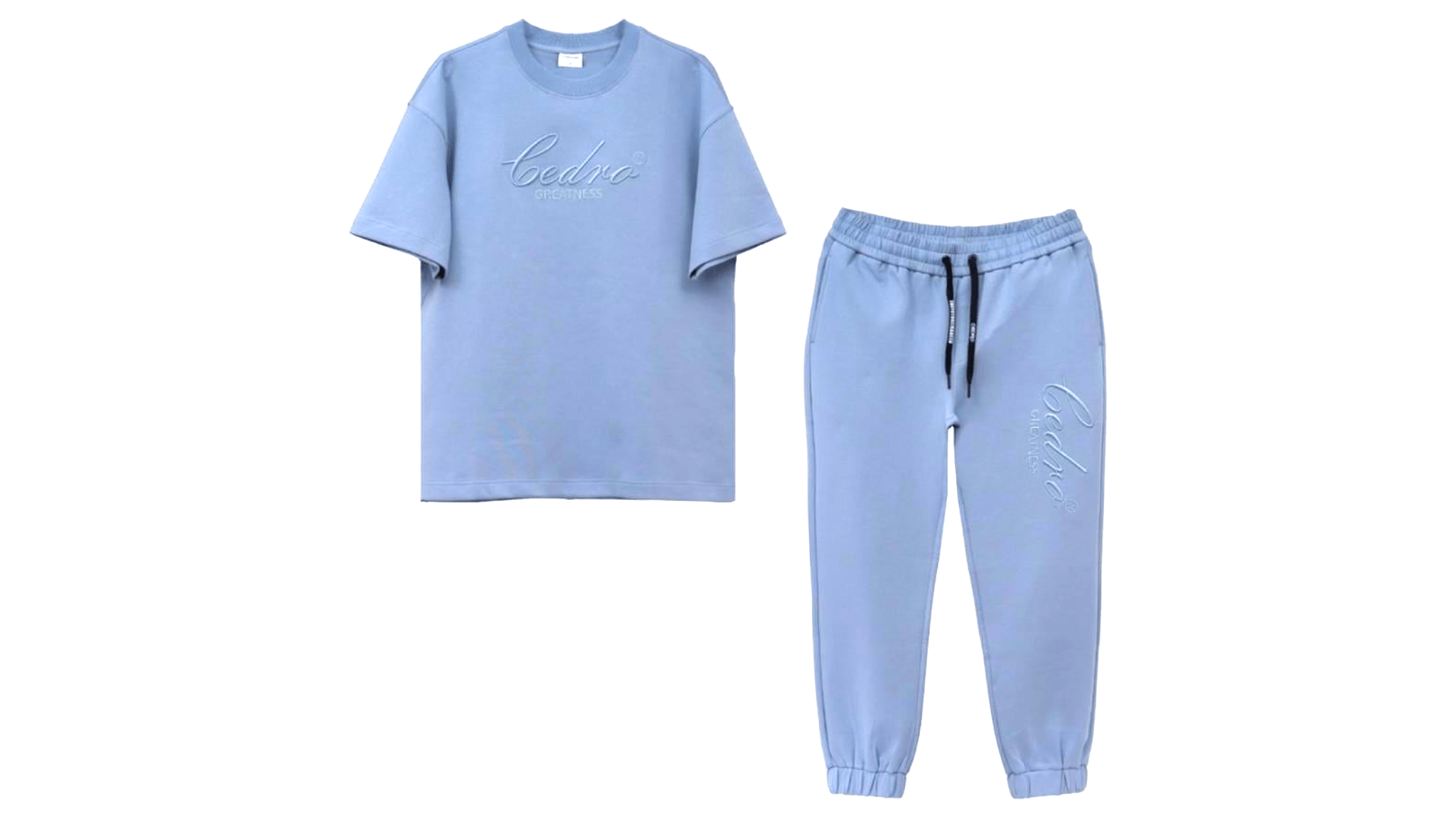 CEDRO | OVERSIZE LOGO TRACKSUIT FOR MEN’S SETS T-SHIRT