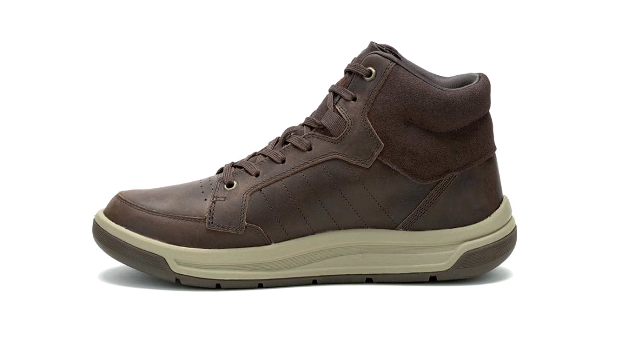 CATERPILLAR | APA CUSH LIFESTYLE SNEAKERS MID COFFEE BEAN