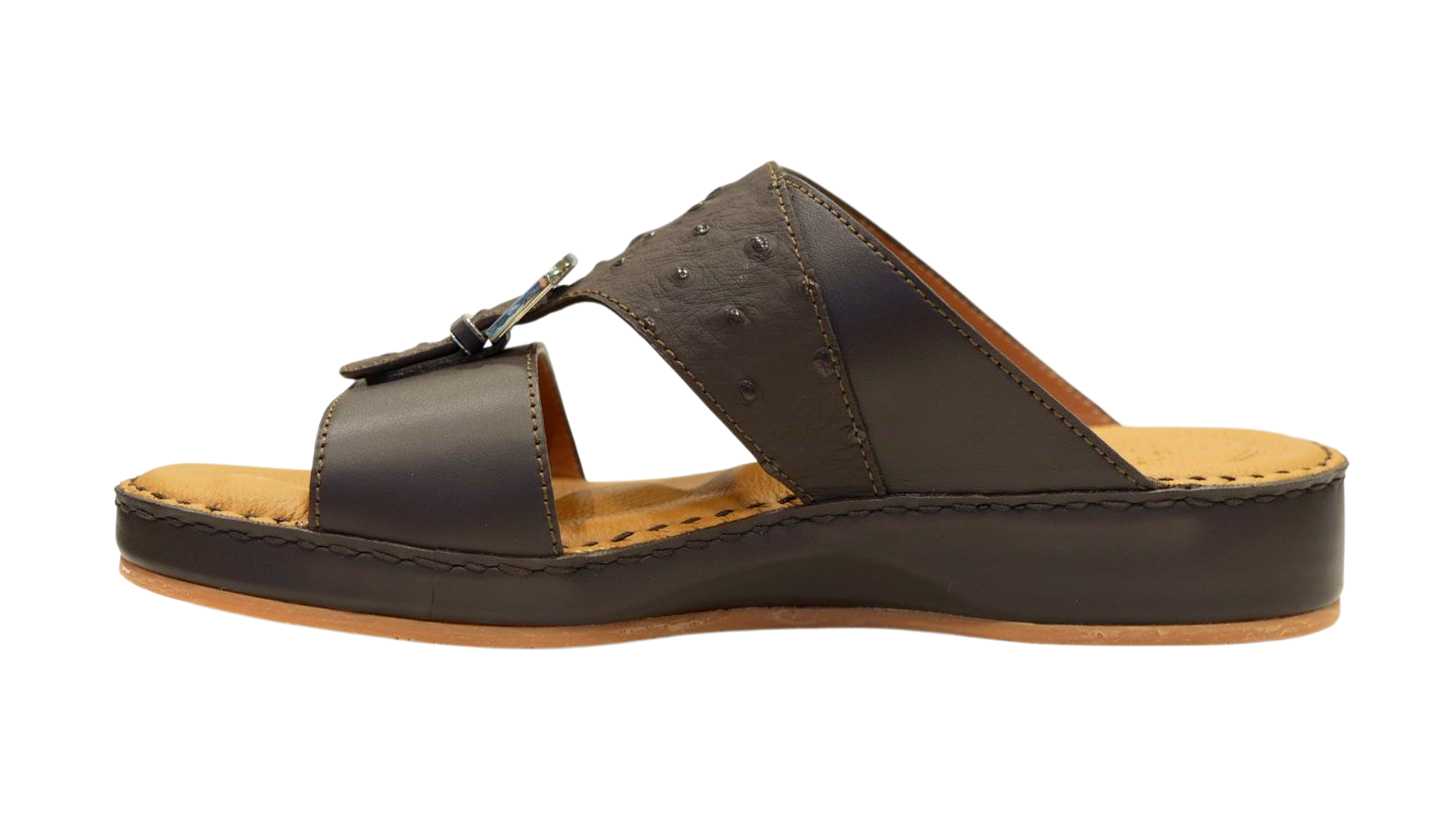 DR MAUCH | OSTRICH 03 MEN'S MEDICAL SANDAL & ORTHOPEDIC INSOLE