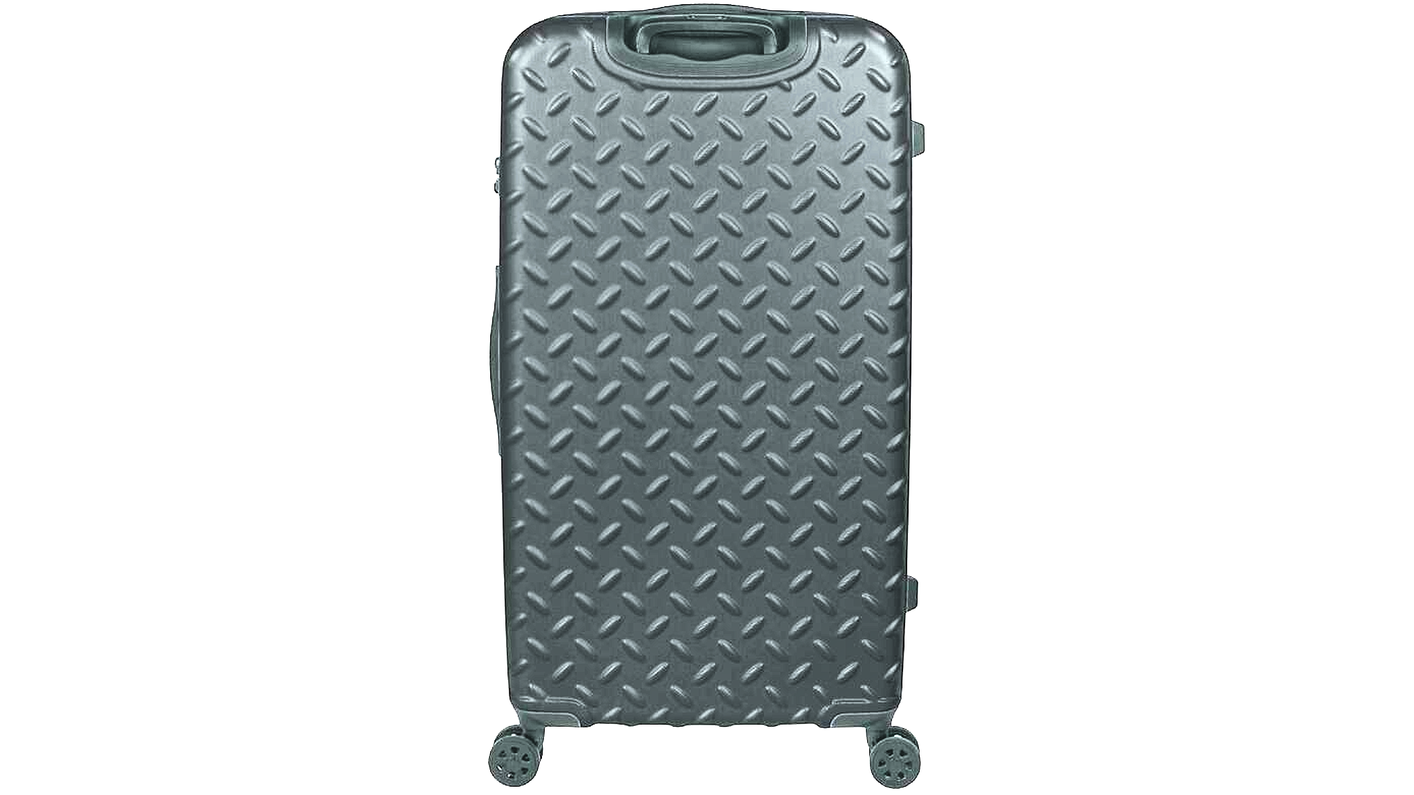 CAT | INDUSTRIAL PLATE TRUNK SUITCASE WITH 8 WHEELS