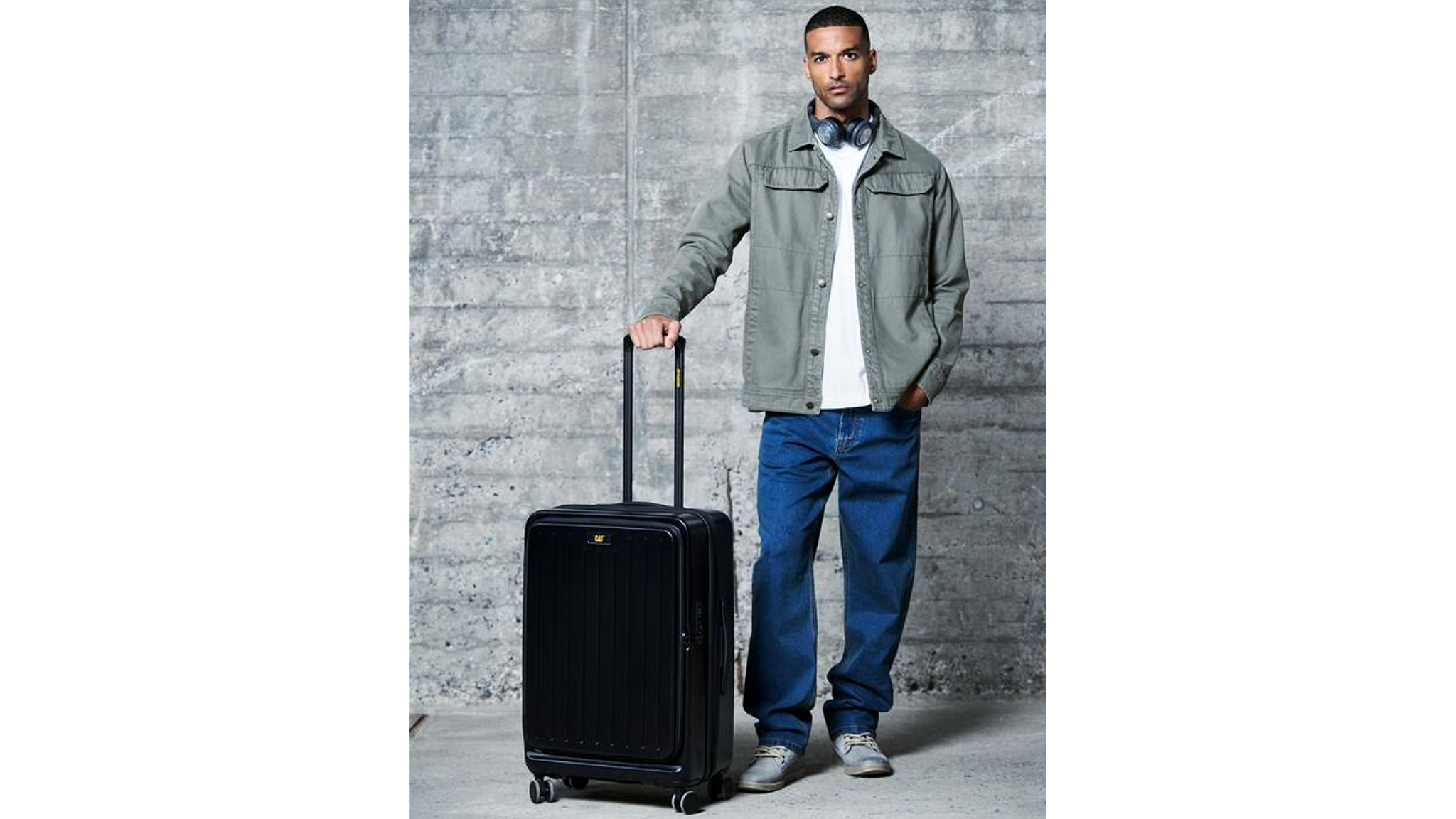 CATERPILLAR | NEXUS HARD-CASE TROLLEY BAG BLACK
