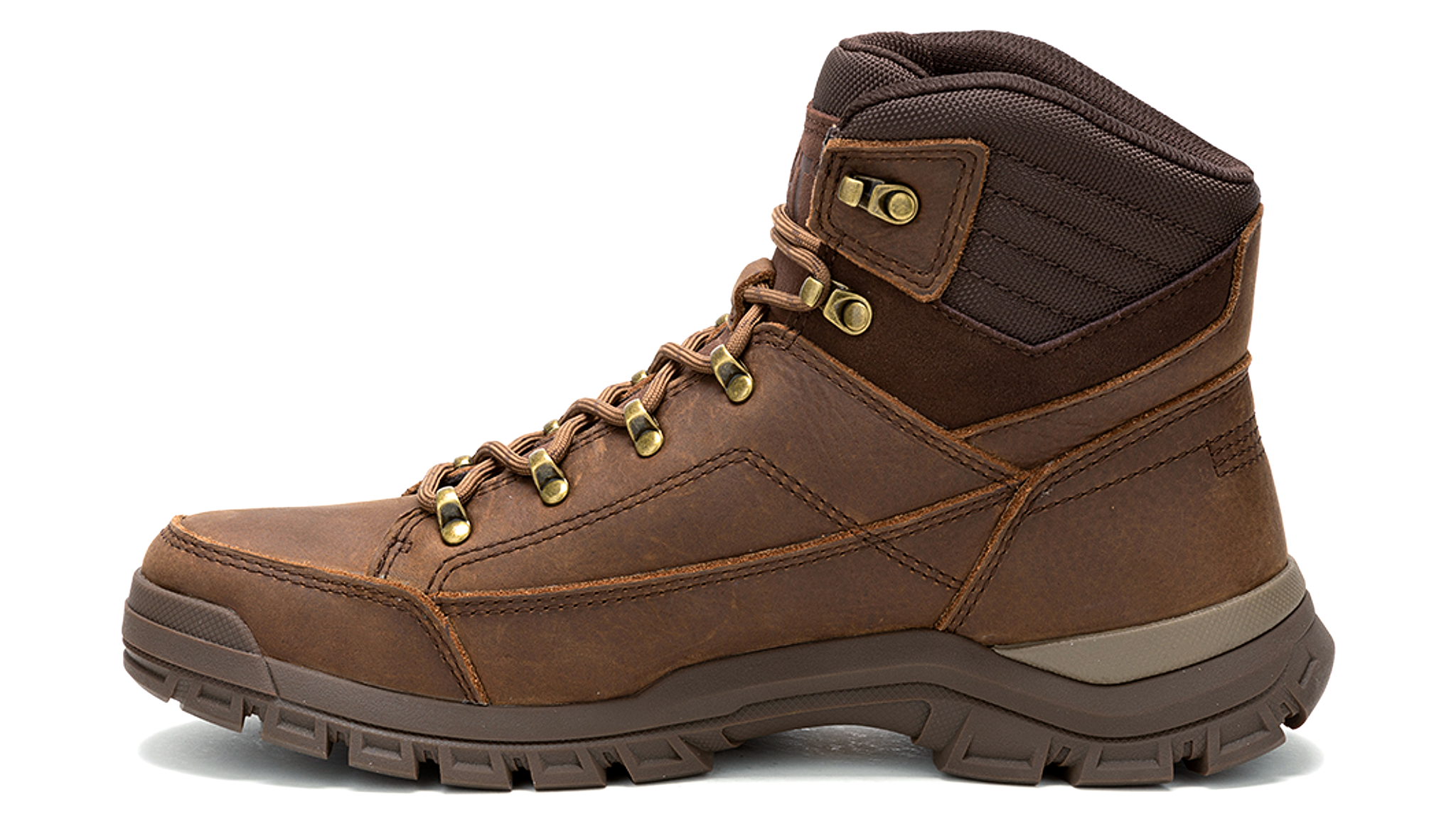 CAT | THRESHOLD HIKER WATERPROOF MEN'S LIFESTYLE BOOTS MUSHROOM