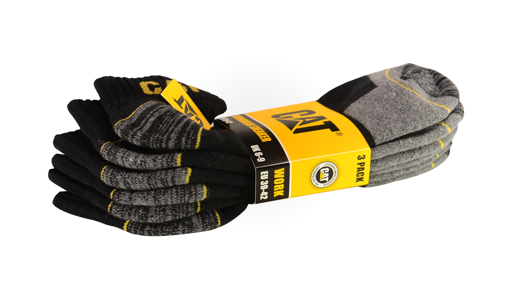 CAT | WORK TRAINERS, WORK SNEAKER SOCKS BLACK