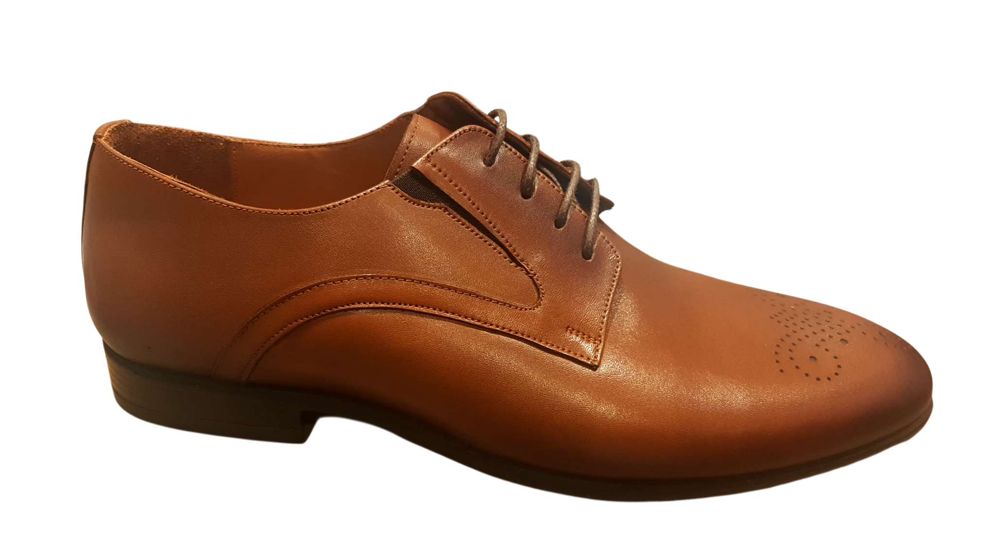 RIPE | MEN'S LACE-UP FORMAL LEATHER SHOES TAN