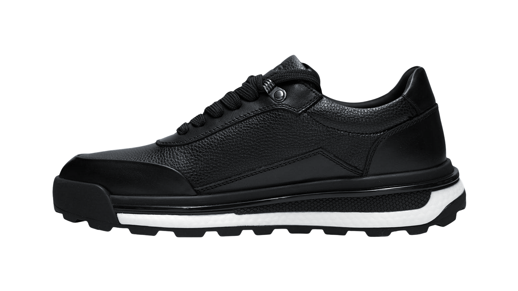 CEDRO | LACE-UP MEN'S SNEAKER SHOES BLACK