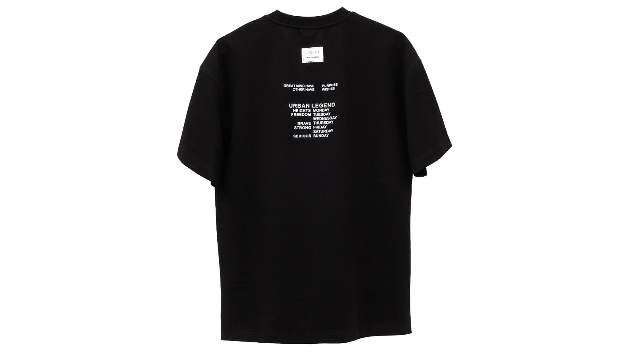CEDRO | OVERSIZE GRAPHIC MEN’S T-SHIRT