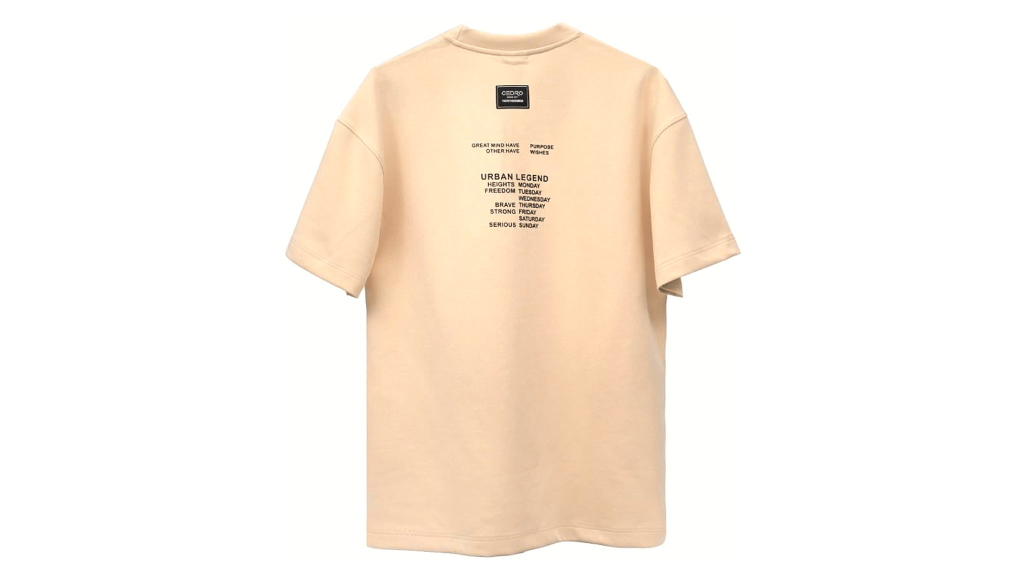 CEDRO | OVERSIZE GRAPHIC MEN’S T-SHIRT