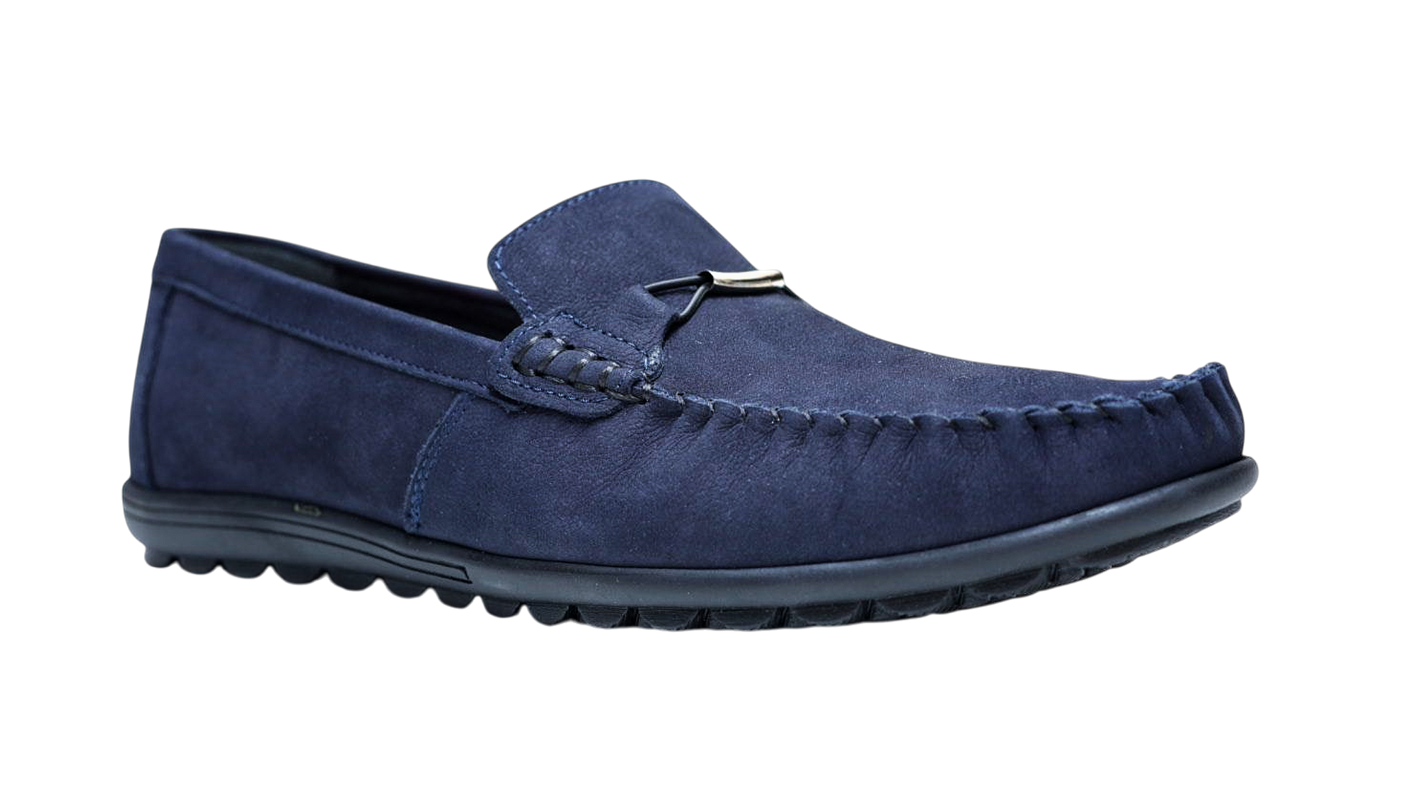 VENICE | Men’s Slip-On with Buckle Loafers Leather