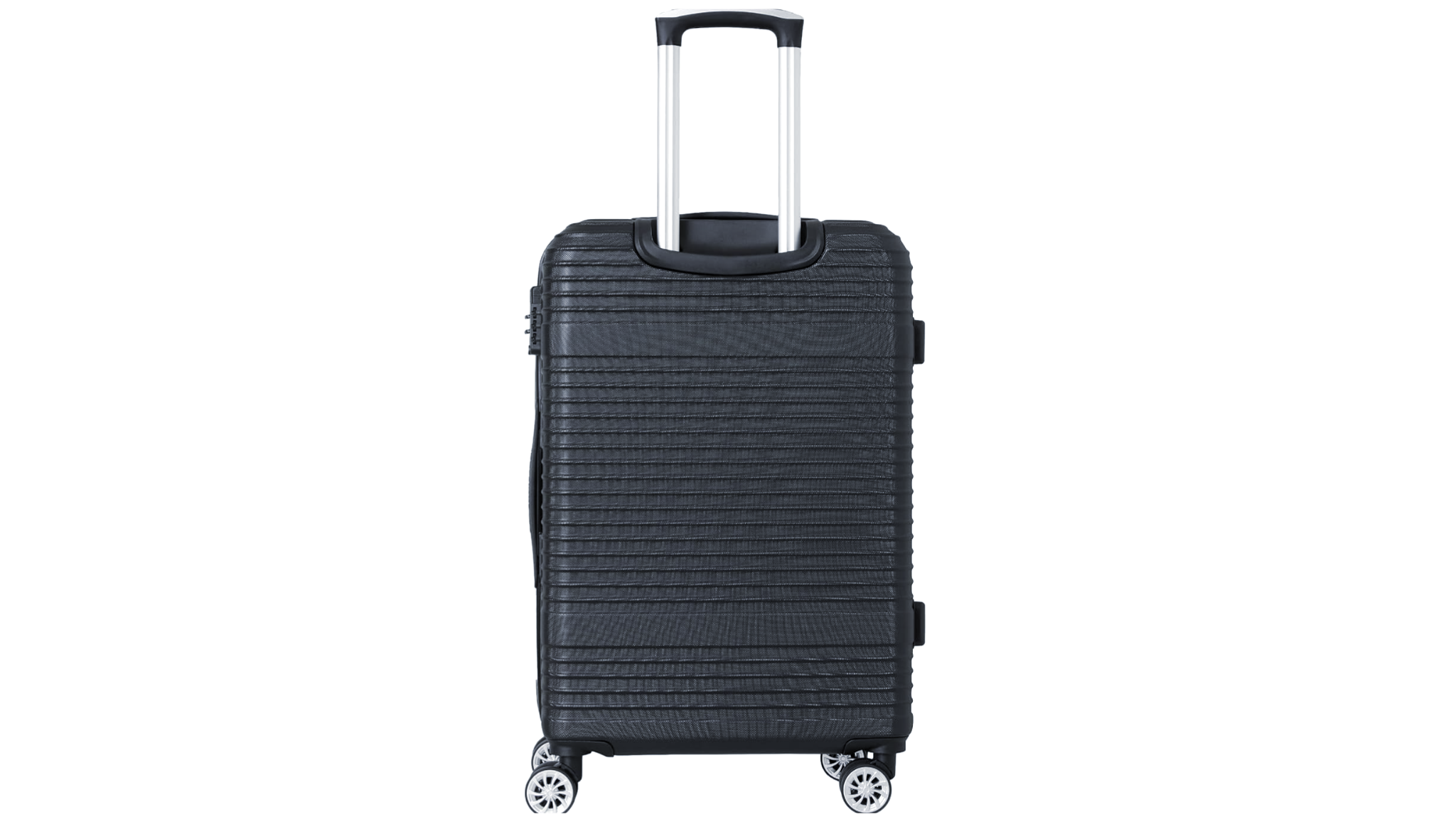 CAT | SUITCASE TRAVEL BAG MADE OF ABS 4 WHEELS ALEXA BLACK