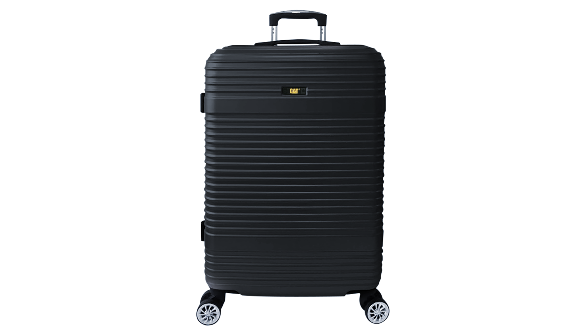 CAT | SUITCASE TRAVEL BAG MADE OF ABS 4 WHEELS ALEXA BLACK