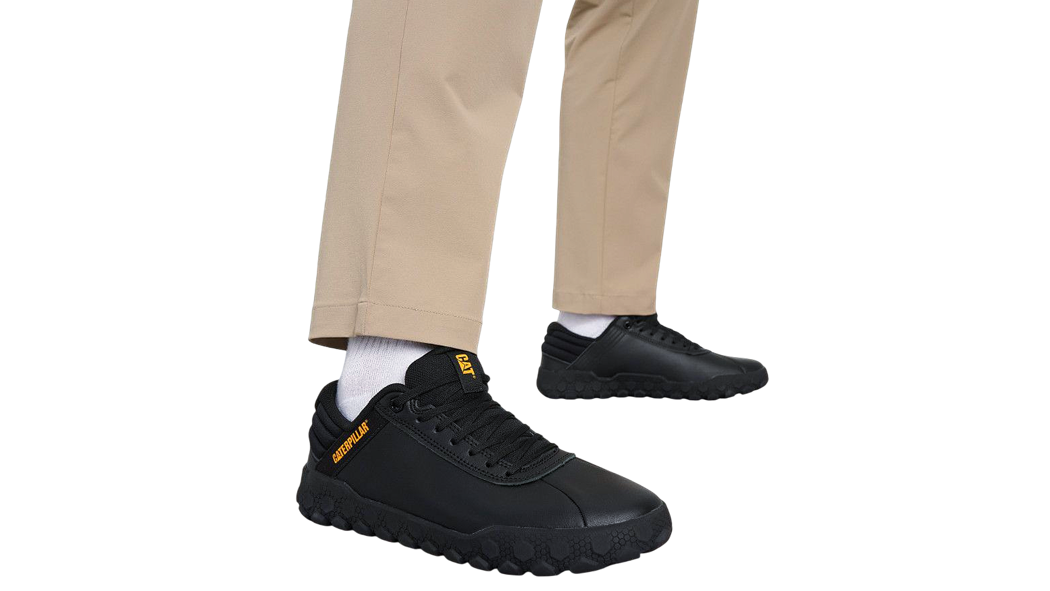 CATERPILLAR | HEX BLACK MEN’S CASUAL SHOES