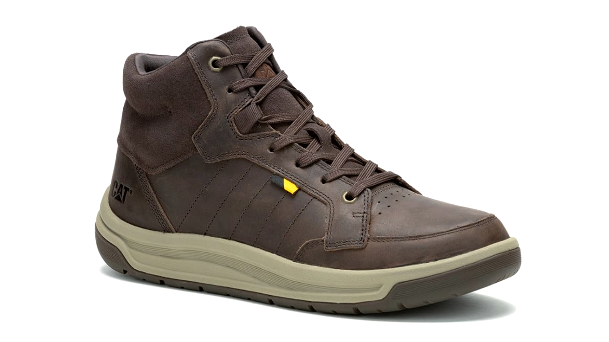 CATERPILLAR | APA CUSH LIFESTYLE SNEAKERS MID COFFEE BEAN