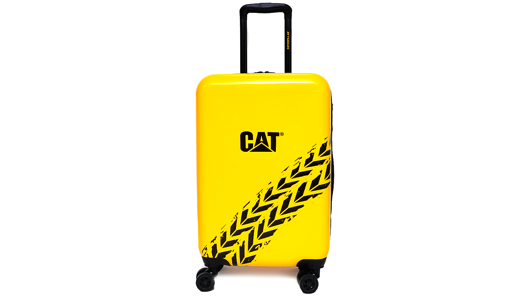 CATERPILLAR | SUITCASE TRAVEL BAG 20" 24" WITH LOGO PRINTED