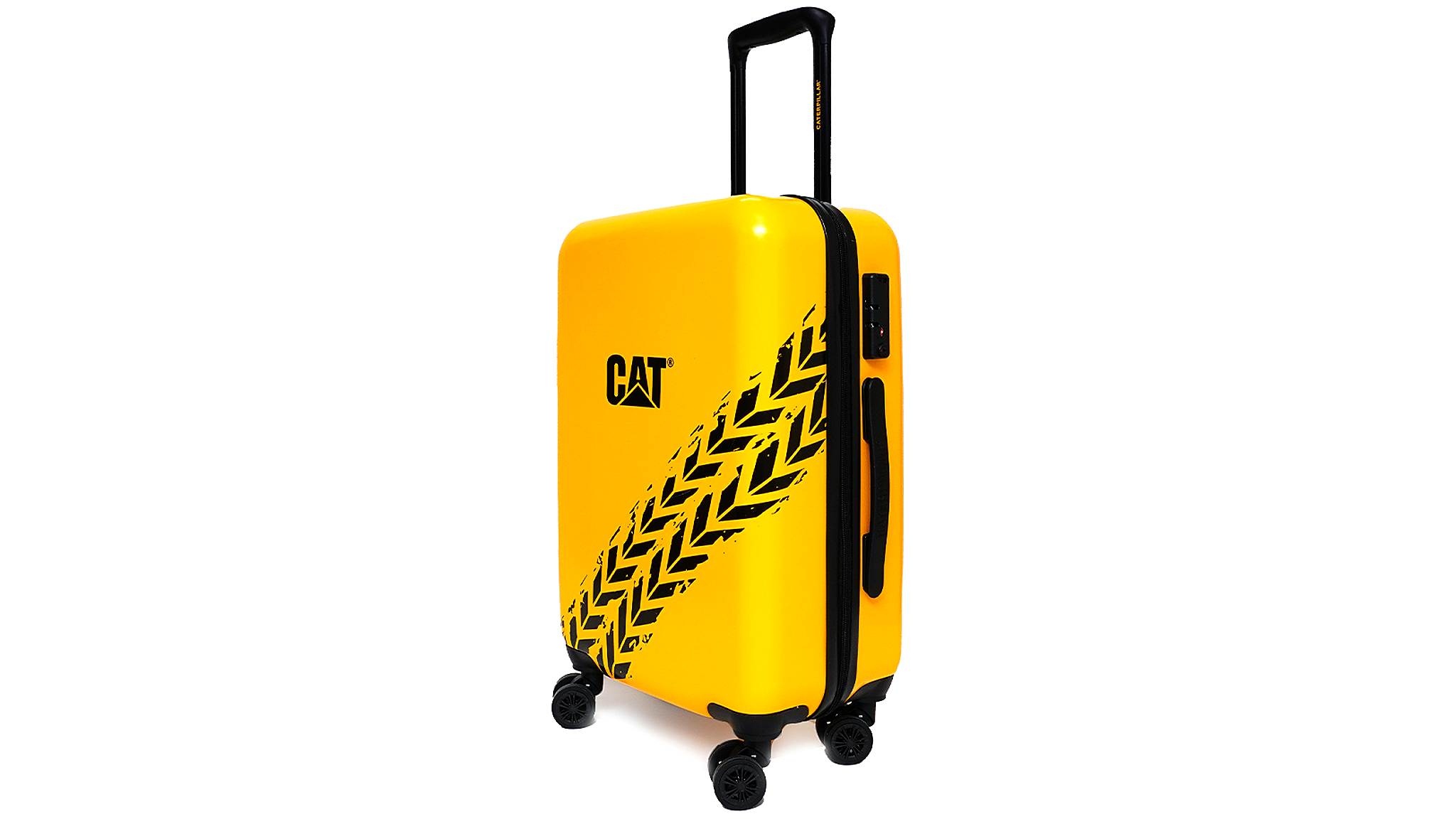 CATERPILLAR | SUITCASE TRAVEL BAG 20" 24" WITH LOGO PRINTED