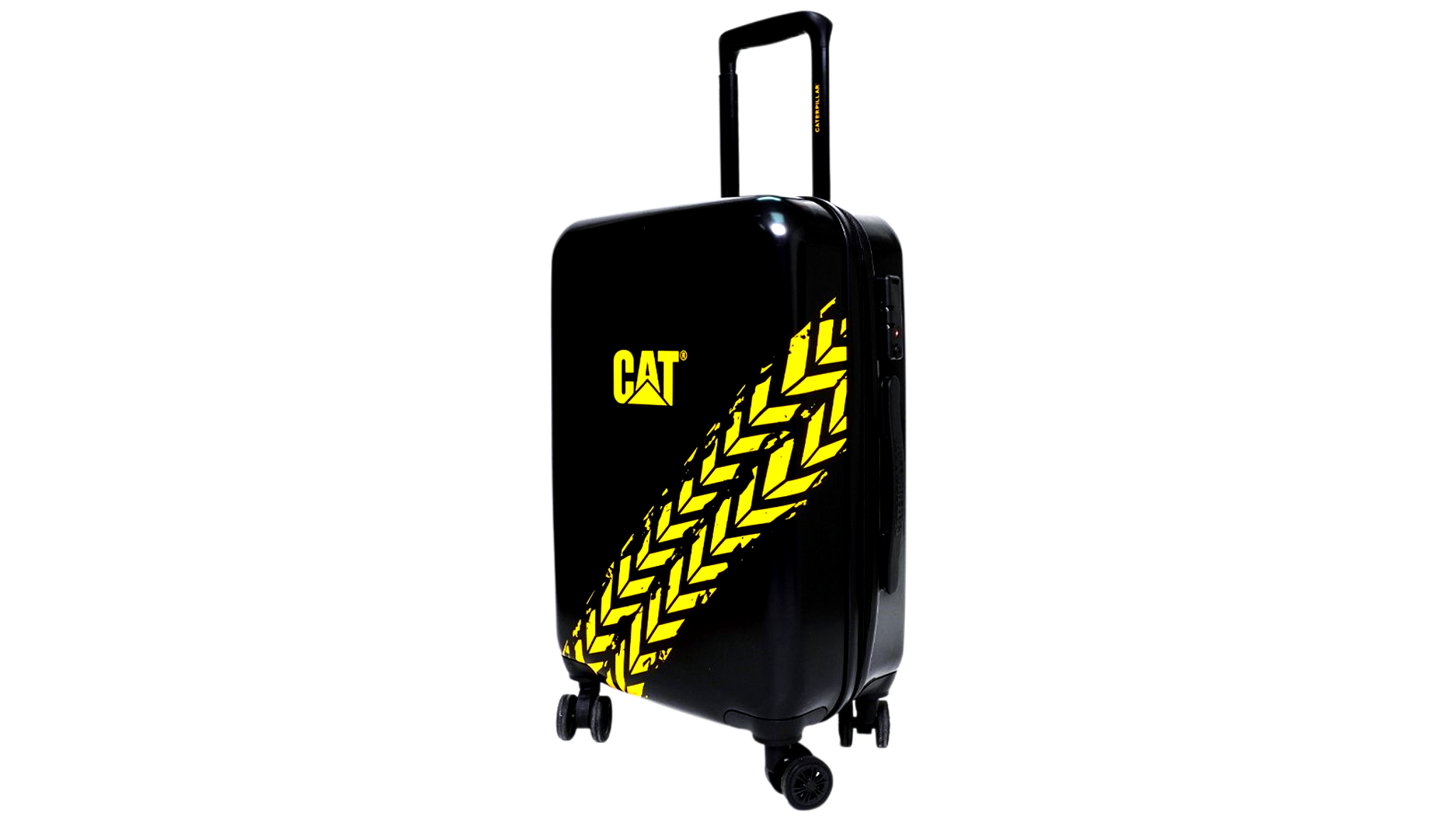 CATERPILLAR | SUITCASE TRAVEL BAG 20" 24" WITH LOGO PRINTED