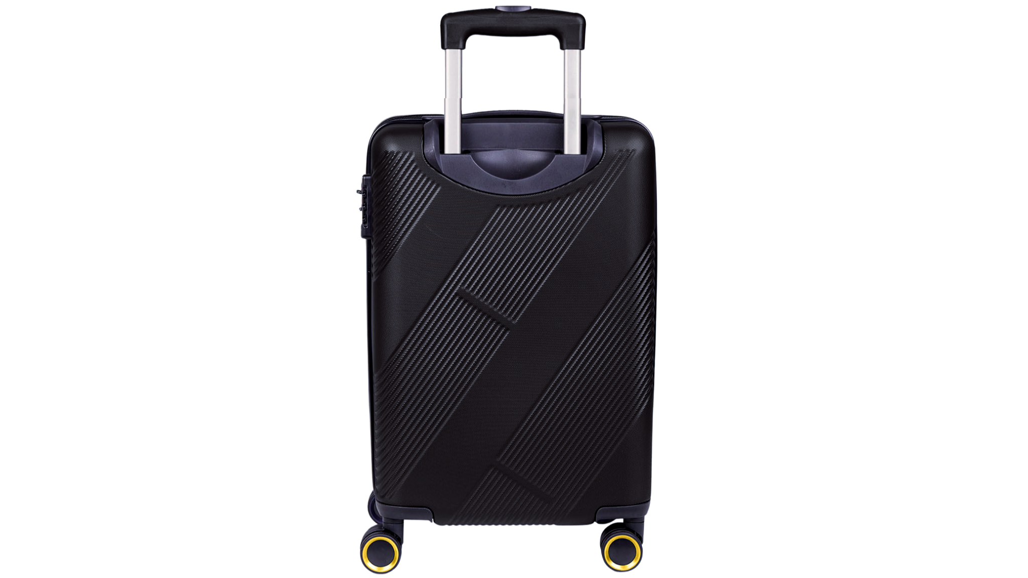 CATERPILLAR | PEORIA HARD CASE 8 WHEELS TROLLEY BLACK