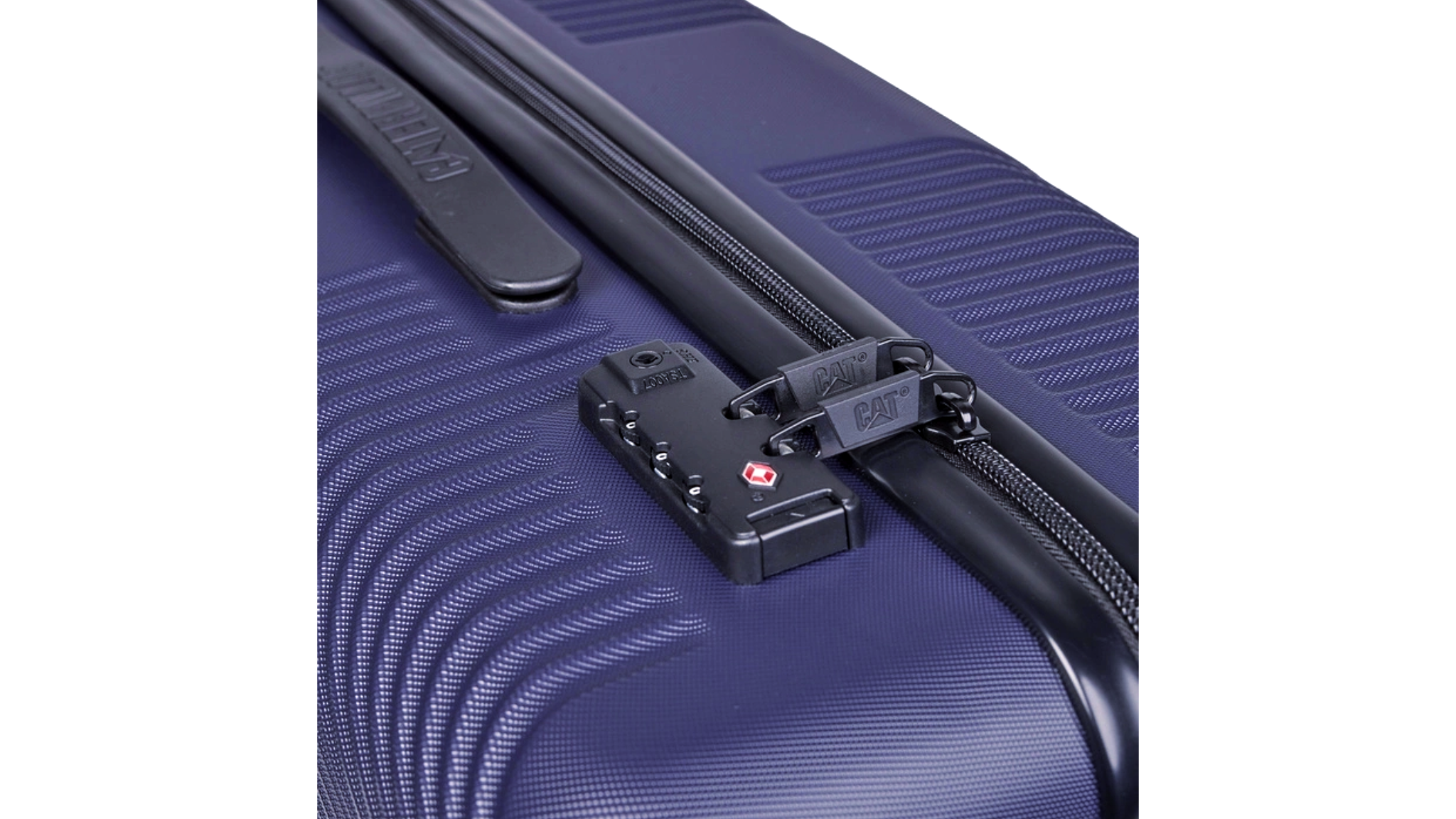 CATERPILLAR | PEORIA HARD CASE 8 WHEELS TROLLEY DARK NAVY