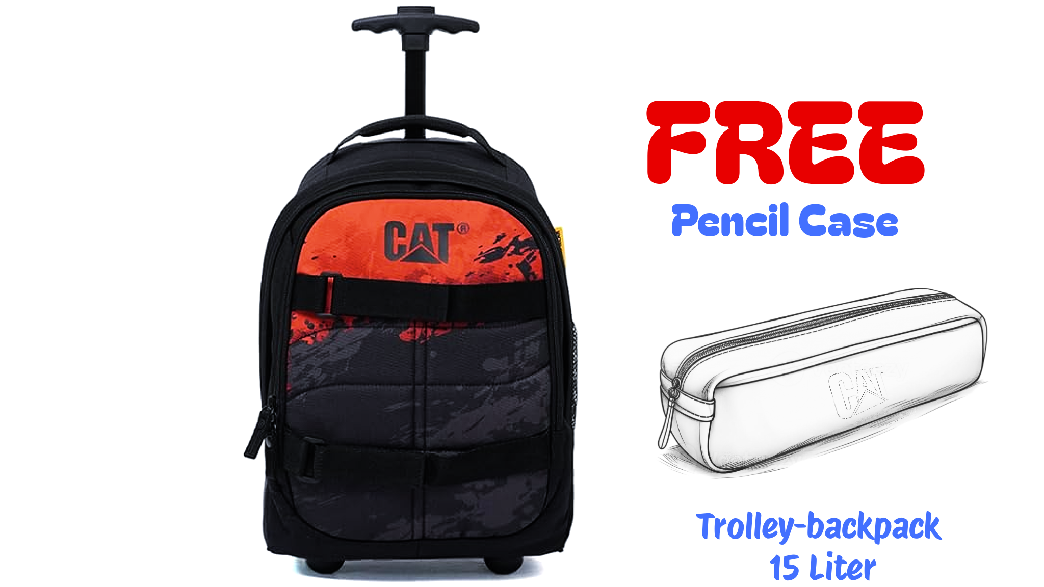 CATERPILLAR | TROLLEY BACKPACK SMALL 15L