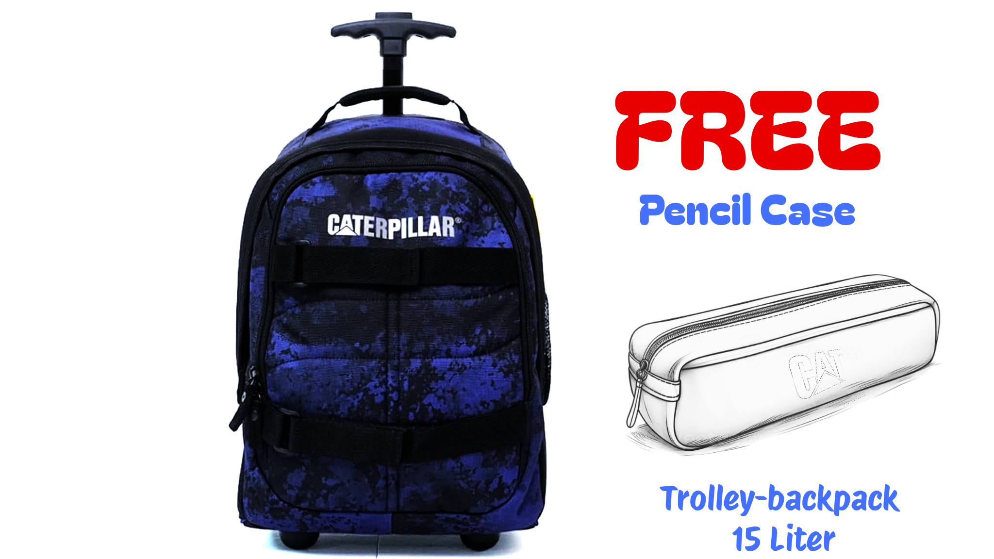 CATERPILLAR | TROLLEY BACKPACK SMALL 15L