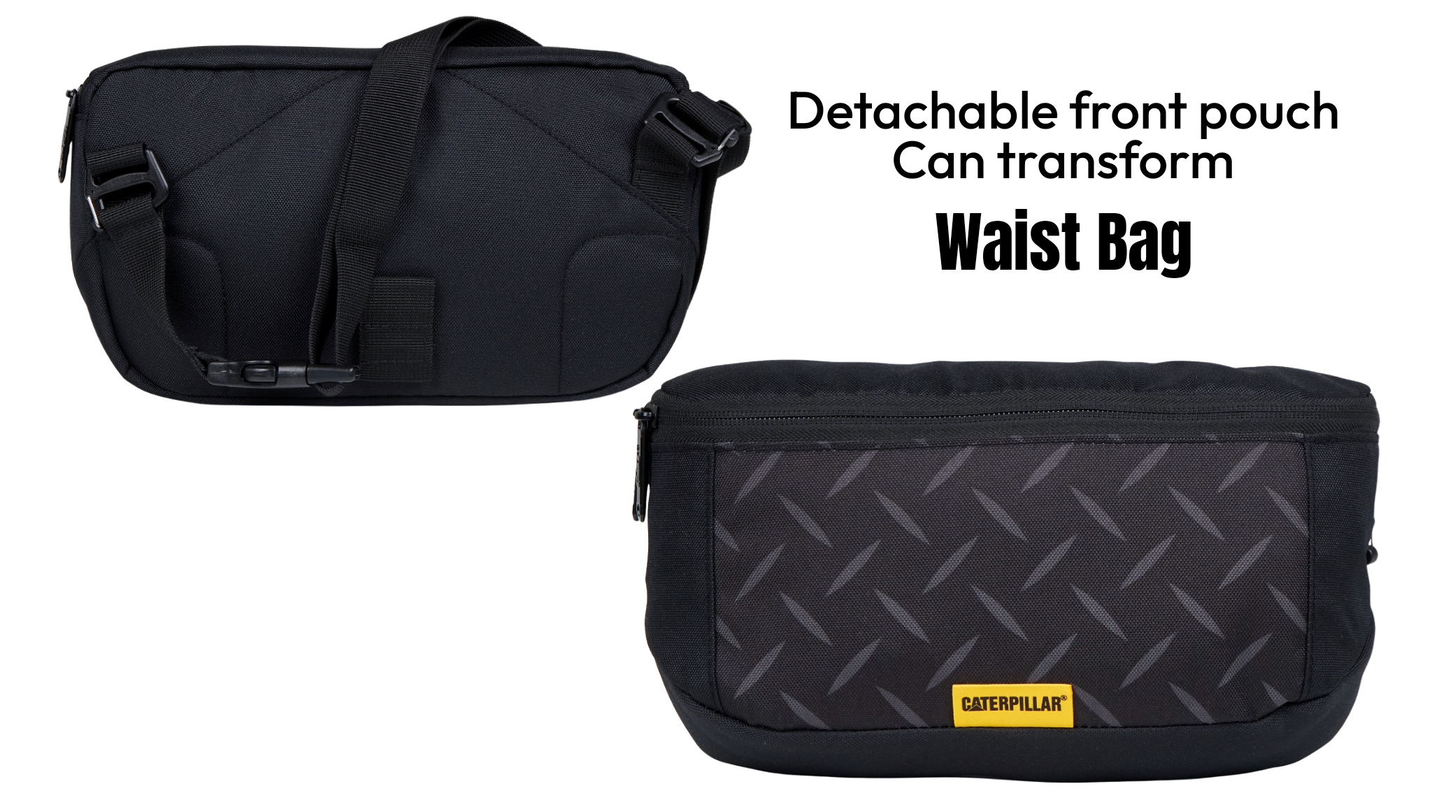 CATERPILLAR | CARGO VOYAGER - VOYAGER 2 in 1 DAYPACK BACKPACK 20 L