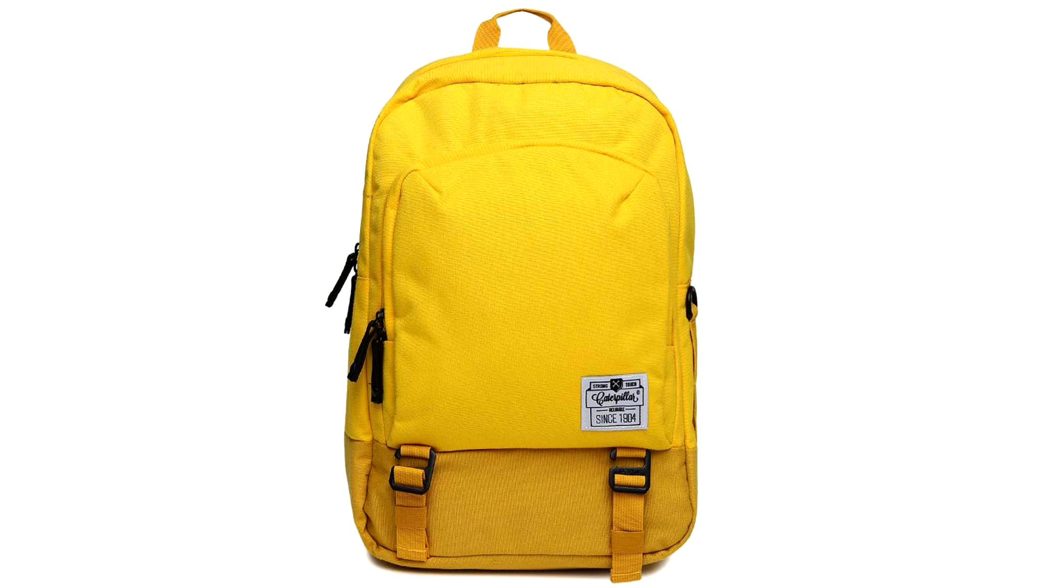CATERPILLAR | MUSTARD SQUARE BACKPACK FABRIC YELLOW 23L