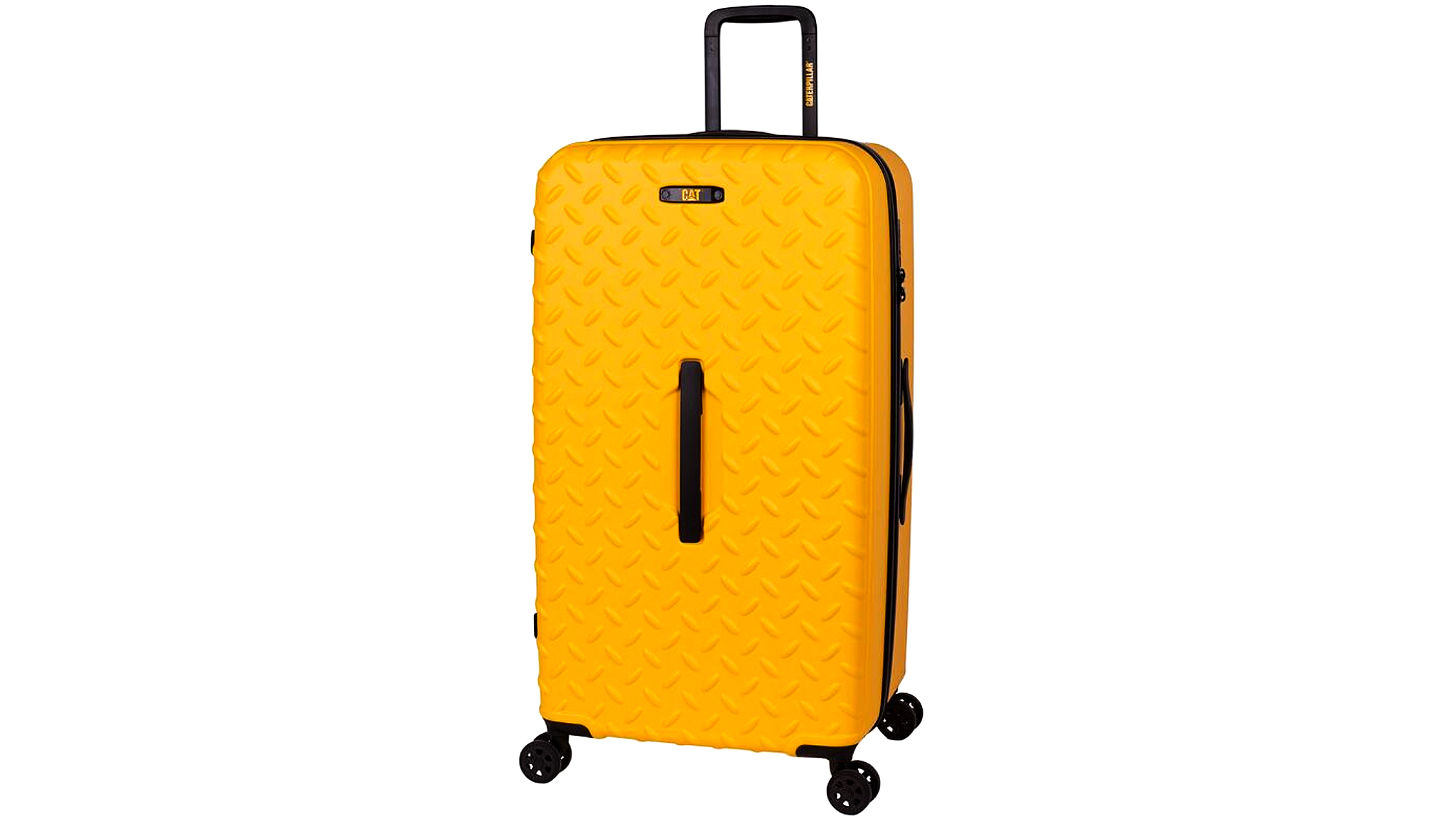 CAT | INDUSTRIAL PLATE TRUNK SUITCASE WITH 8 WHEELS