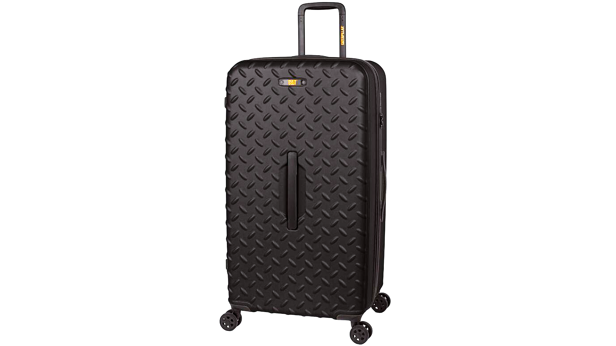 CAT | INDUSTRIAL PLATE TRUNK SUITCASE WITH 8 WHEELS