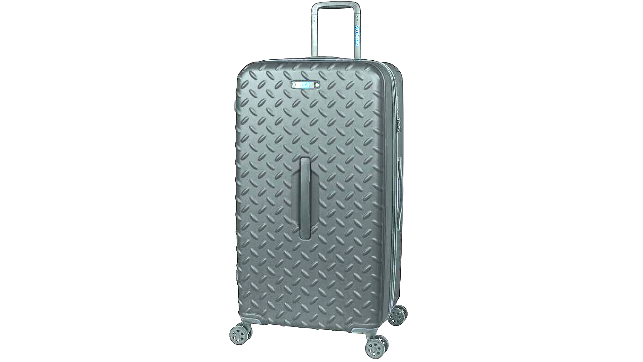 CAT | INDUSTRIAL PLATE TRUNK SUITCASE WITH 8 WHEELS