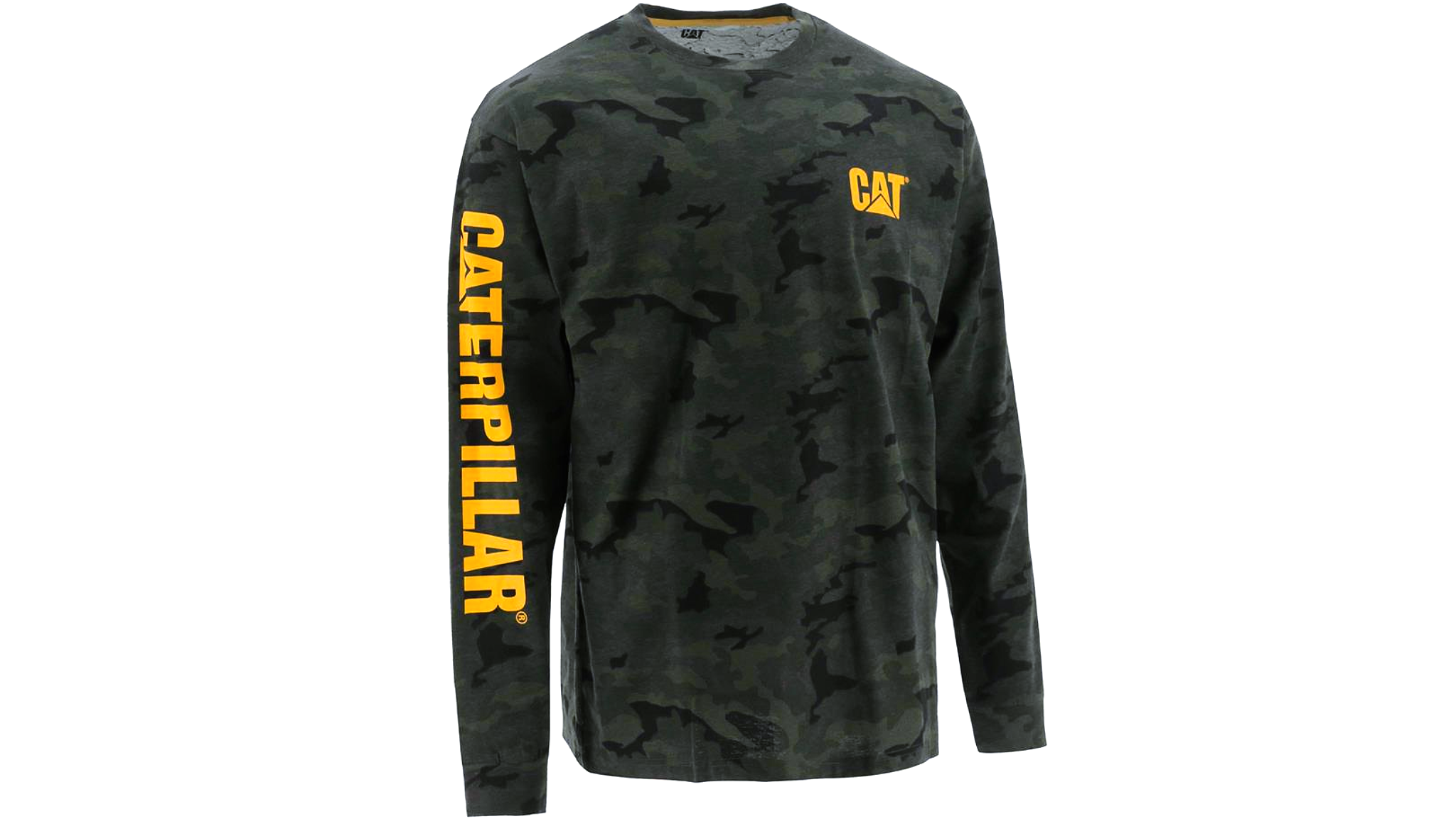 CAT | MEN’S TRADEMARK BANNER LONG SLEEVE TEE