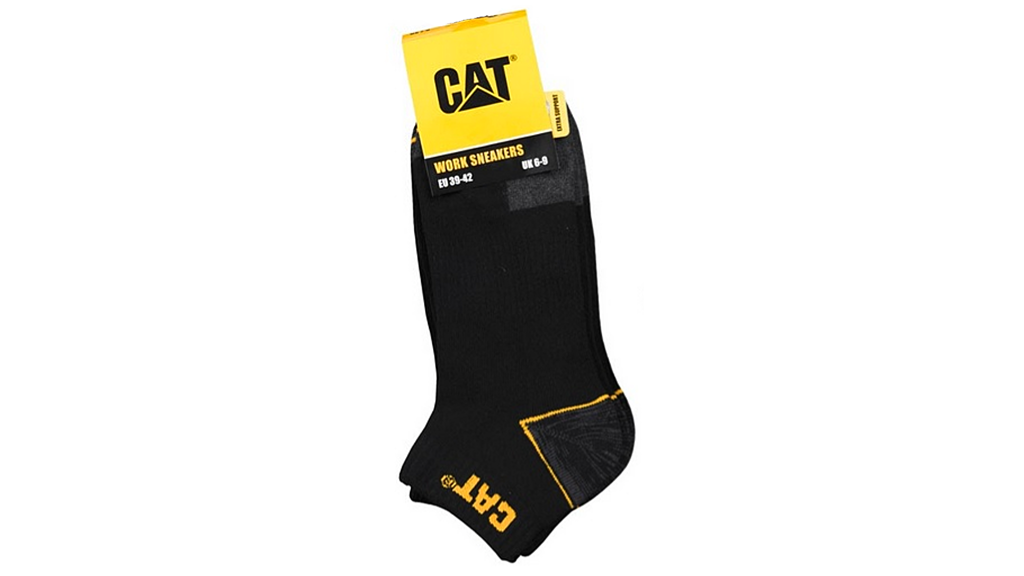 CAT | WORK TRAINERS, WORK SNEAKER SOCKS BLACK