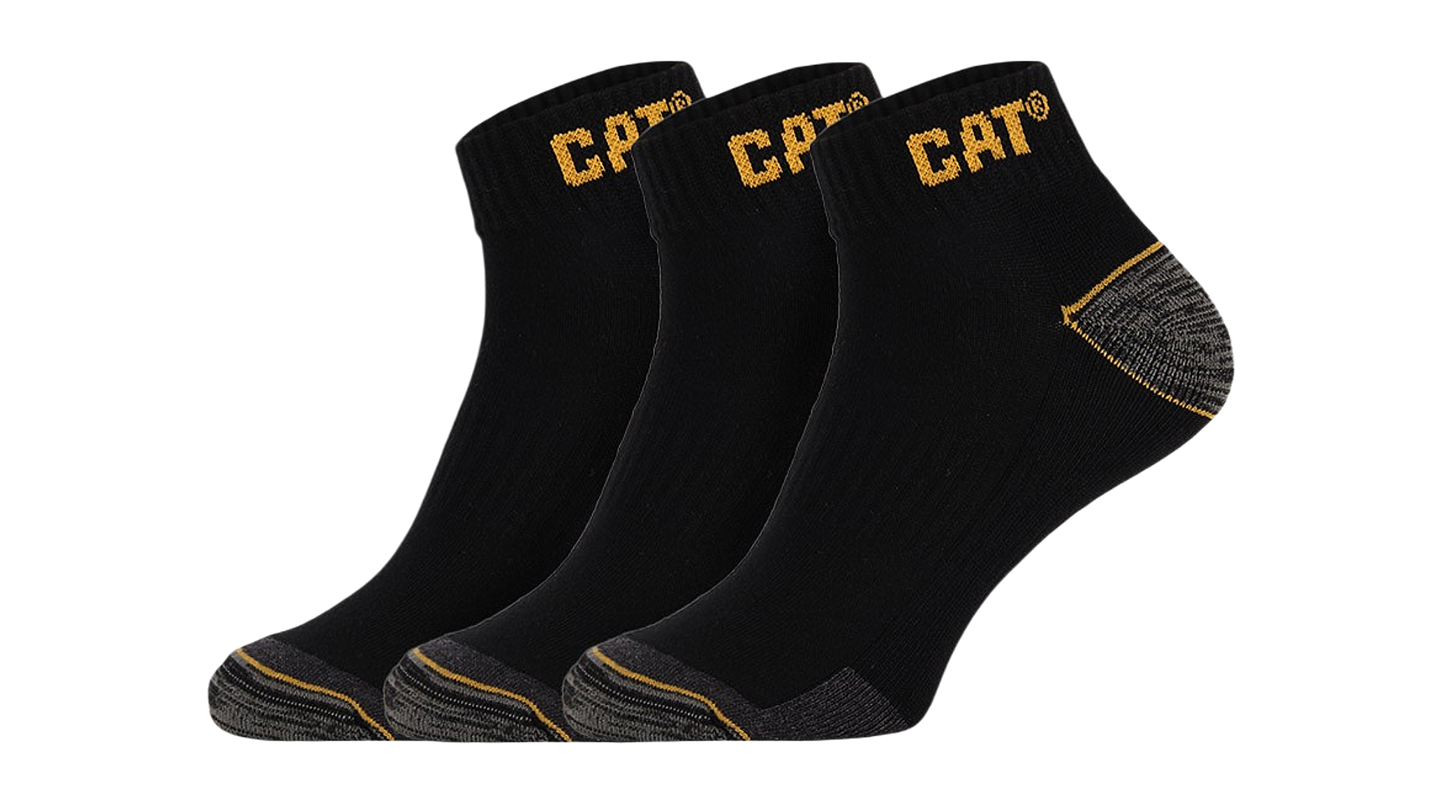 CAT | WORK TRAINERS, WORK SNEAKER SOCKS BLACK